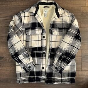 H&M flannel jacket size small - Men’s